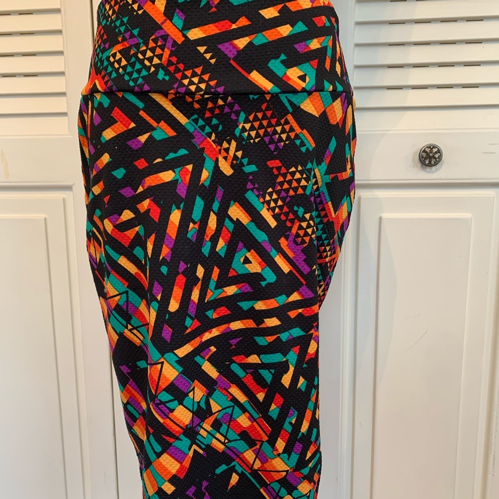LuLaRoe Multi Color Skirt
